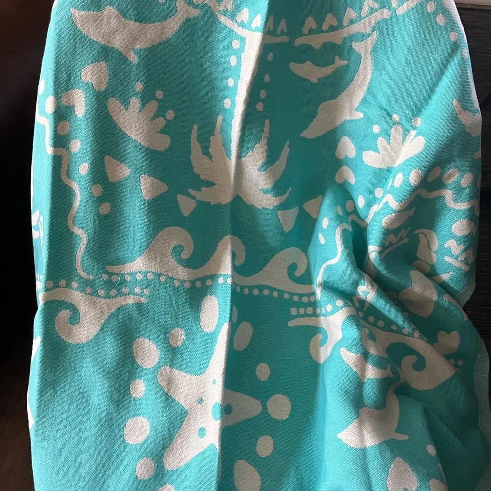 Teal Beach Towel/Throw